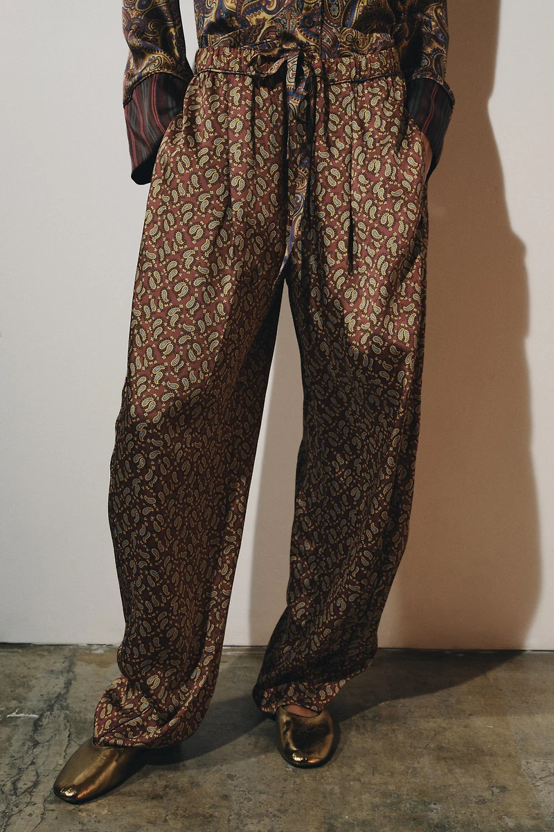 PANTALON PYJAMA PAISLEY ZW COLLECTION