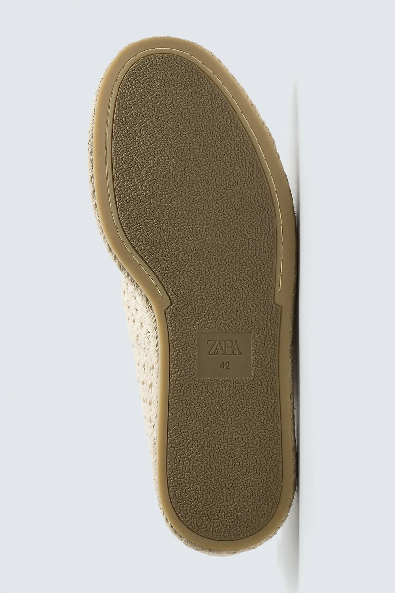 ESPADRILLES EN TRICOT