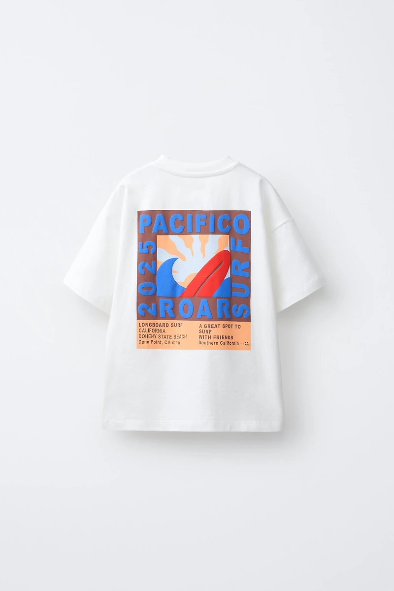 SURF PRINTED T-SHIRT
