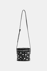 STUDDED VANITY BAG