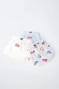 1 1/2-6 YEARS/ THREE-PACK CARS © DISNEY BRIEFS