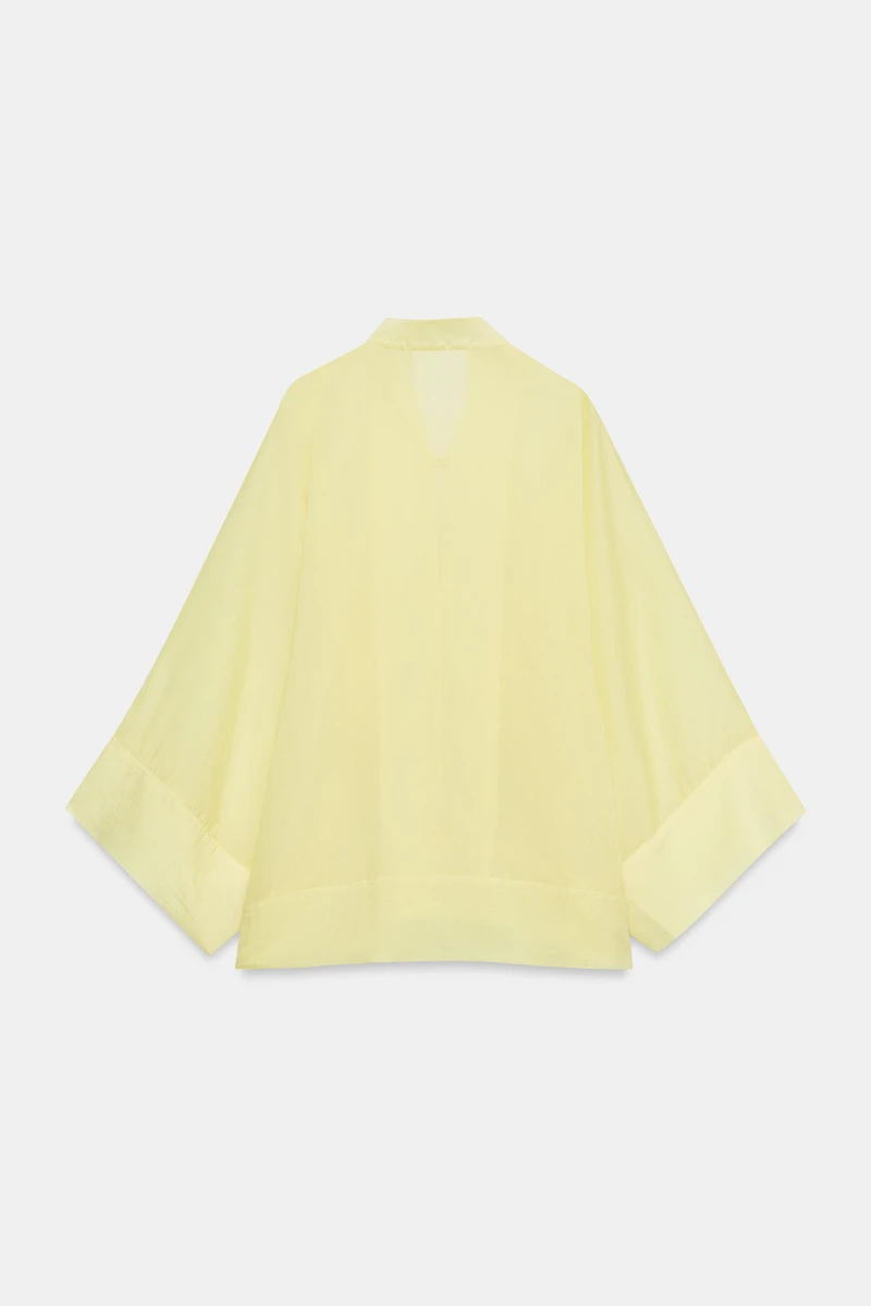 FLOWY FIREMAN CLASP BLOUSE ZW COLLECTION