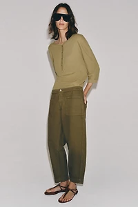 PANTALON BARREL ZW COLLECTION