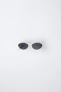 CAT EYE PLASTIC SUNGLASSES