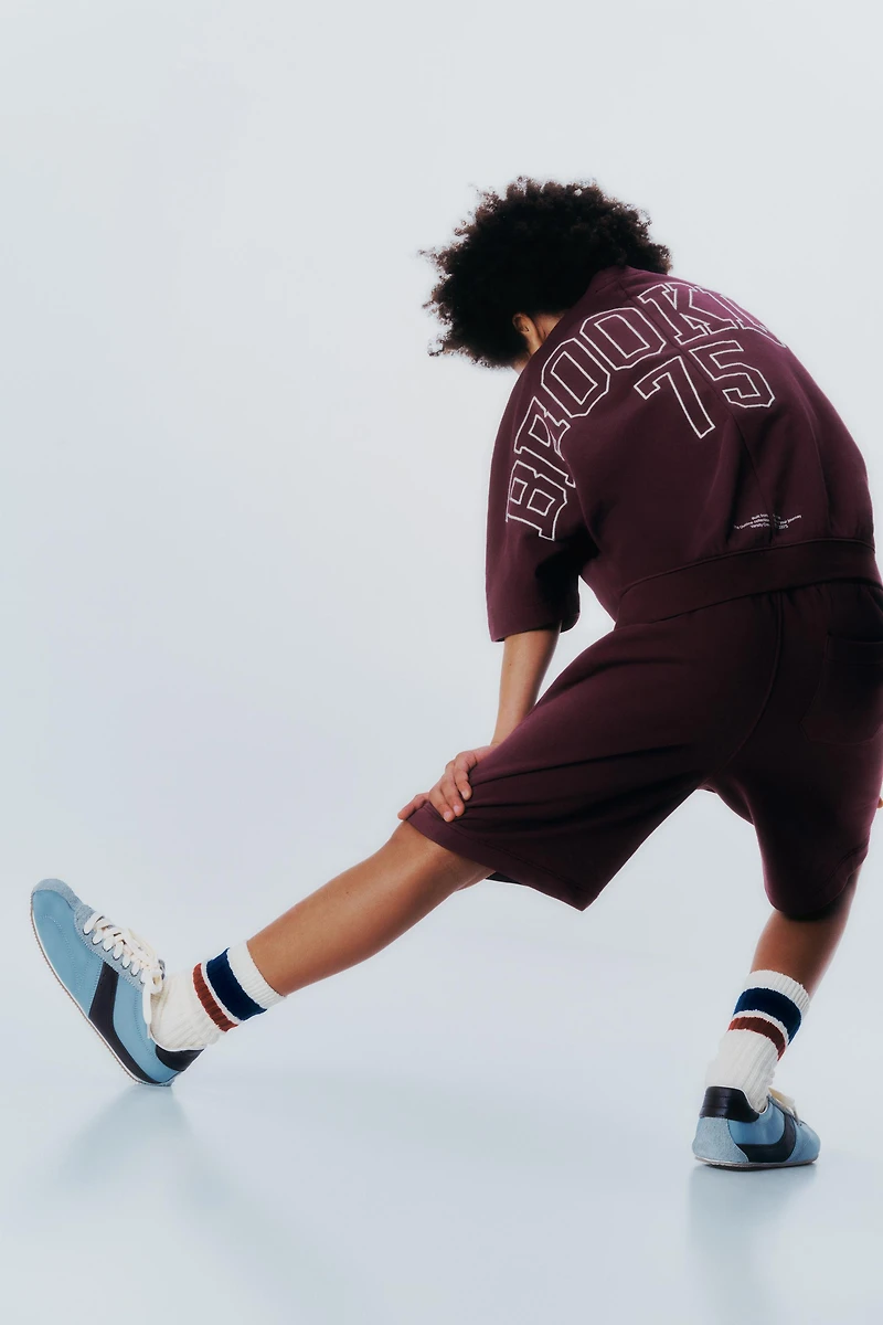 PLUSH JOGGING SHORTS