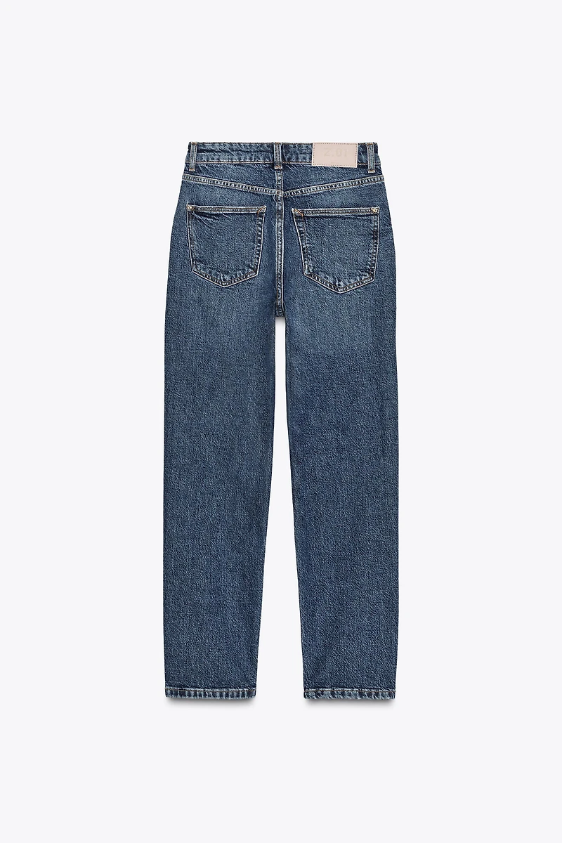Z.01 HIGH WAIST COMFORT MOM FIT JEANS