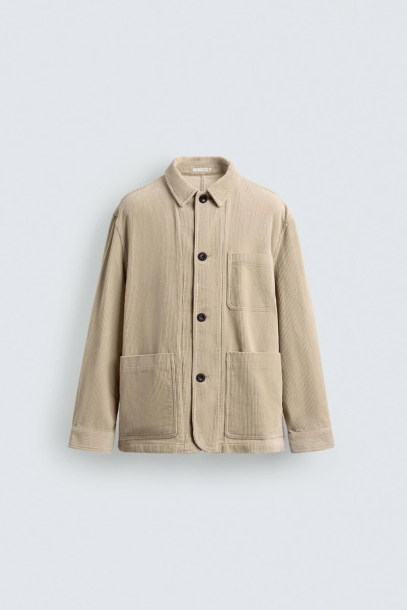 CORDUROY POCKET JACKET