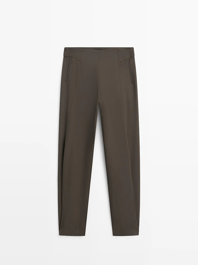 Flowing sarouel trousers