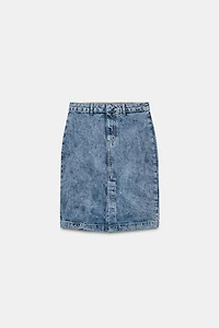ZW COLLECTION DENIM MIDI SKIRT