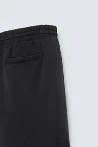WASHED JOGGER SHORTS