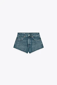 SHORT MINI EN JEAN TRF TAILLE NORMALE