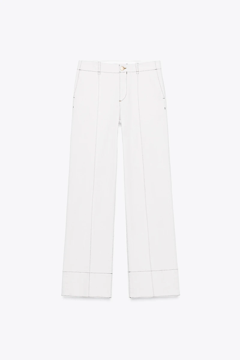 PANTALON BOOTCUT SURPIQÛRES