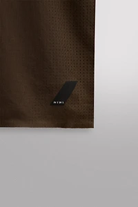 OPEN KNIT STRUCTURE T-SHIRT
