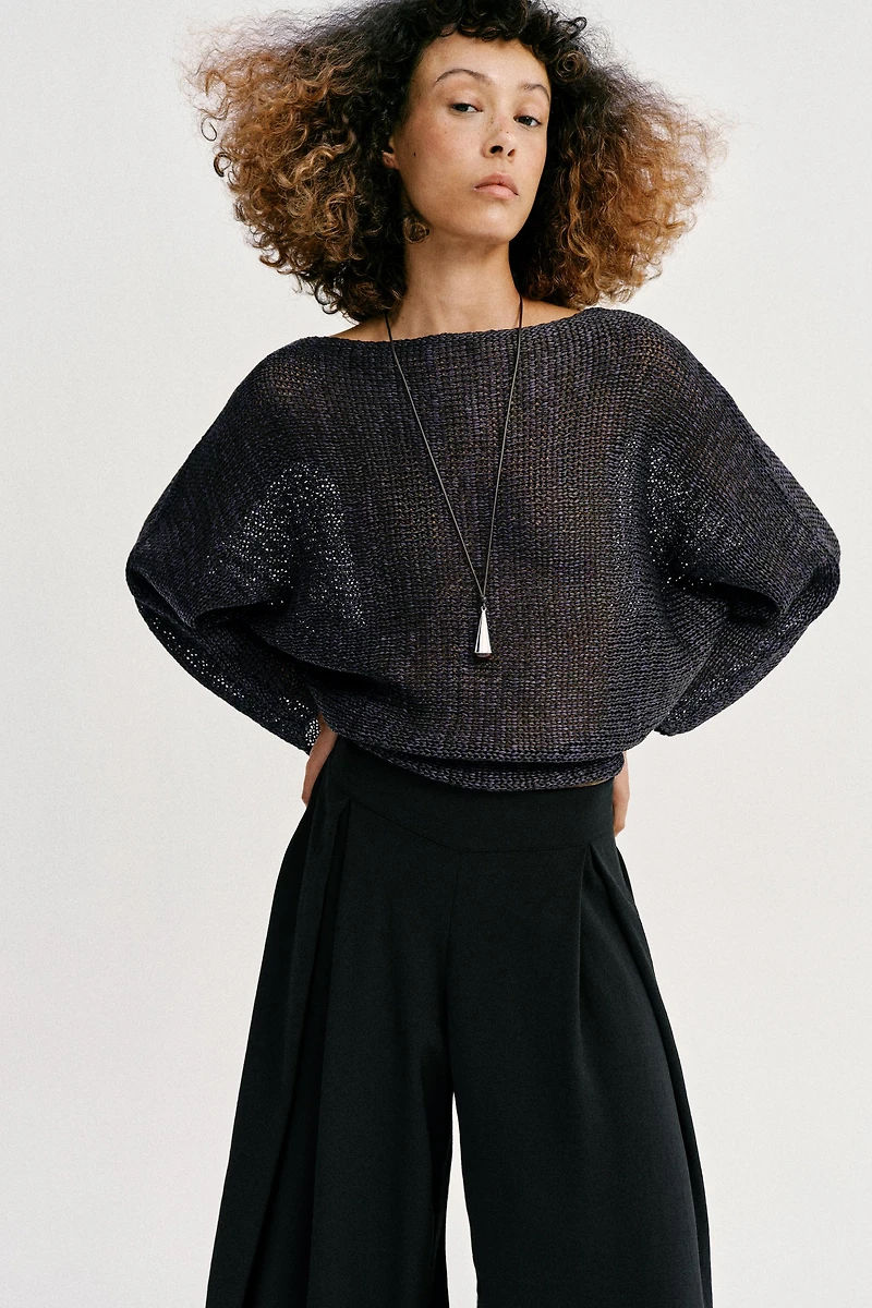 FLOWY PANTS WITH VENTS