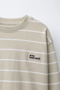 HEAVYWEIGHT STRIPED T-SHIRT