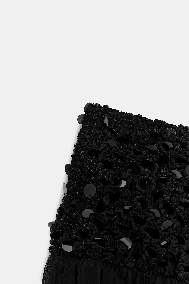 SEQUIN SKIRT ZW COLLECTION
