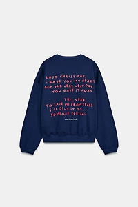 GEORGE MICHAEL CHRISTMAS SWEATSHIRT