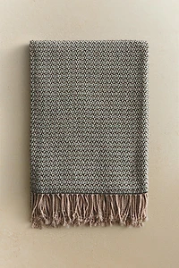 GEOMETRIC CHENILLE BLANKET