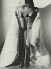 lace briefs with blonde detail