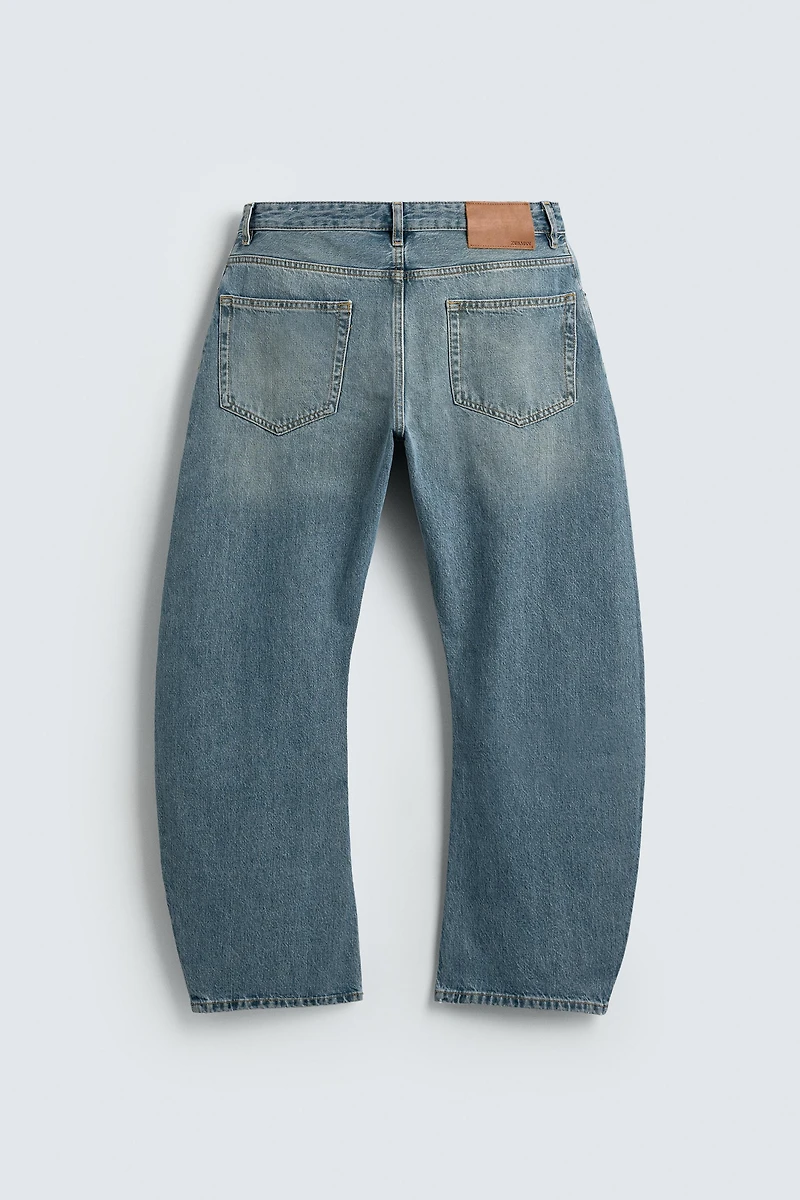 RELAXED BARREL FIT JEANS