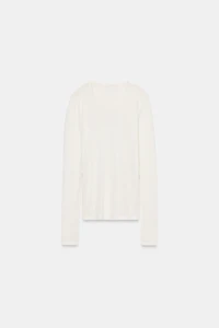 LONG SLEEVE T-SHIRT WITH WOOL