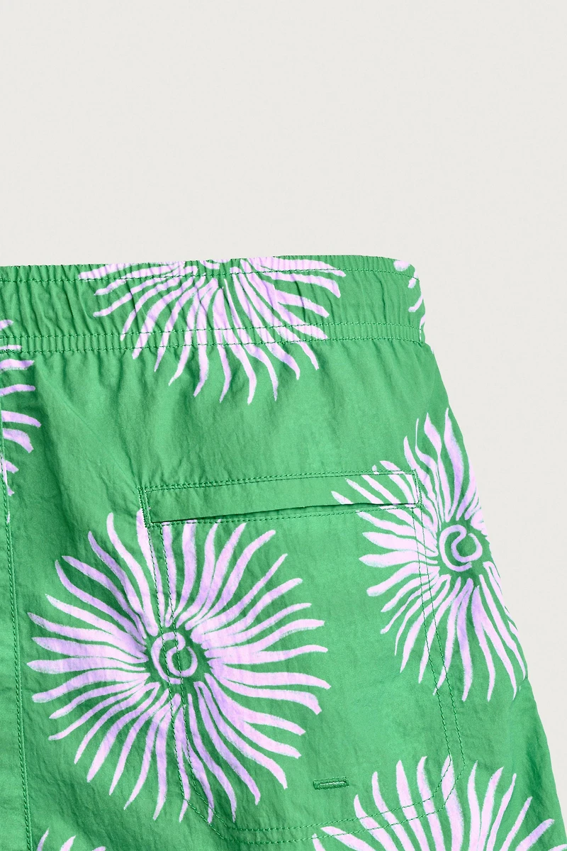 LONG JELLYFISH PRINT SWIMSUIT