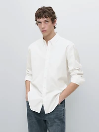 Chemise regular fit 100 % coton
