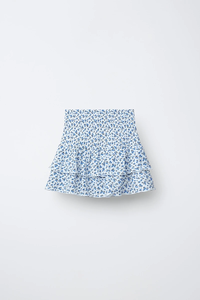 FLORAL SKORT
