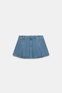 ZW COLLECTION DENIM MINI SKIRT