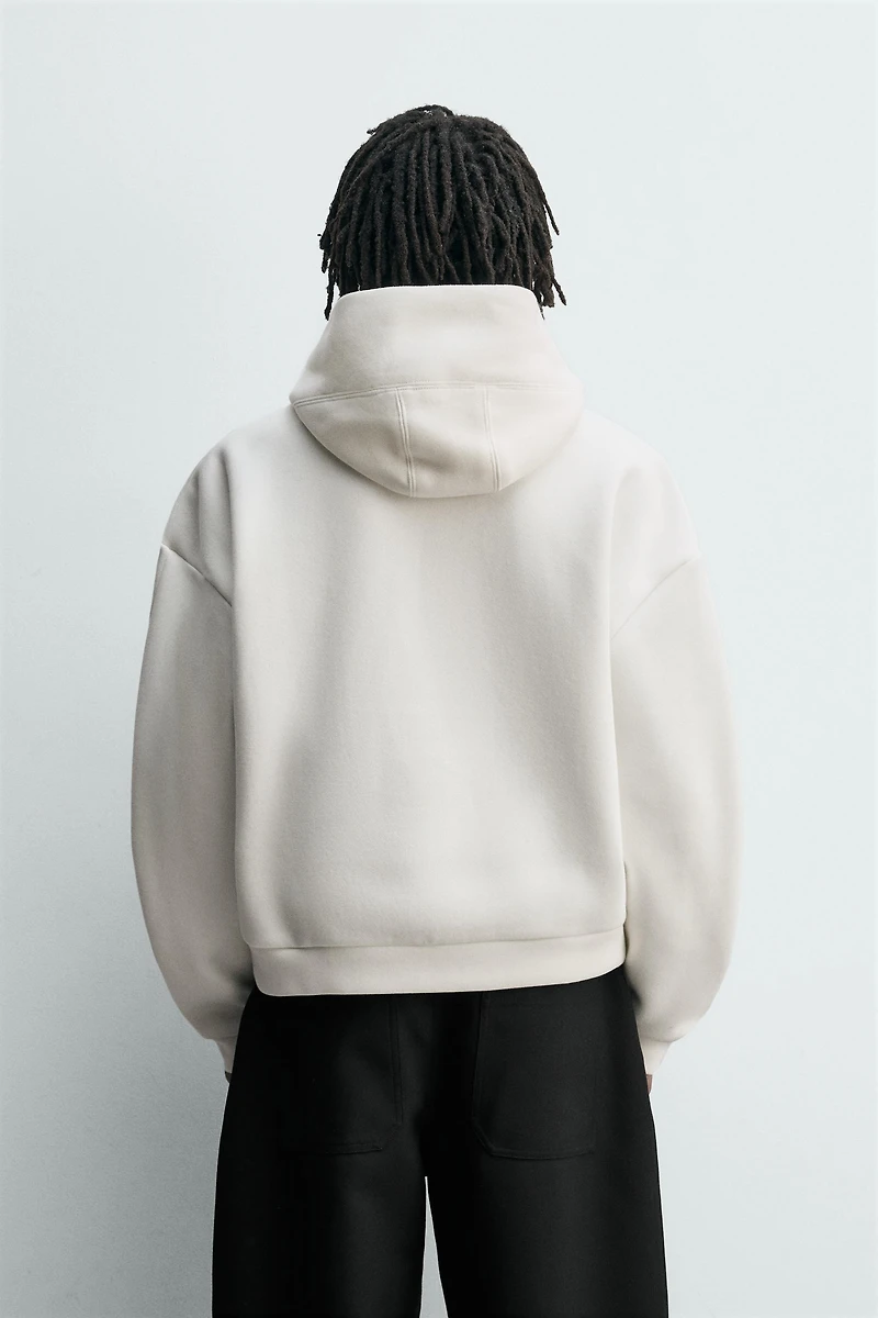 COMPACT HOODIE SWEATSHIRT