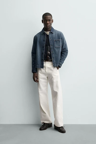 WASHED DENIM SHIRT