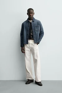 WASHED DENIM SHIRT
