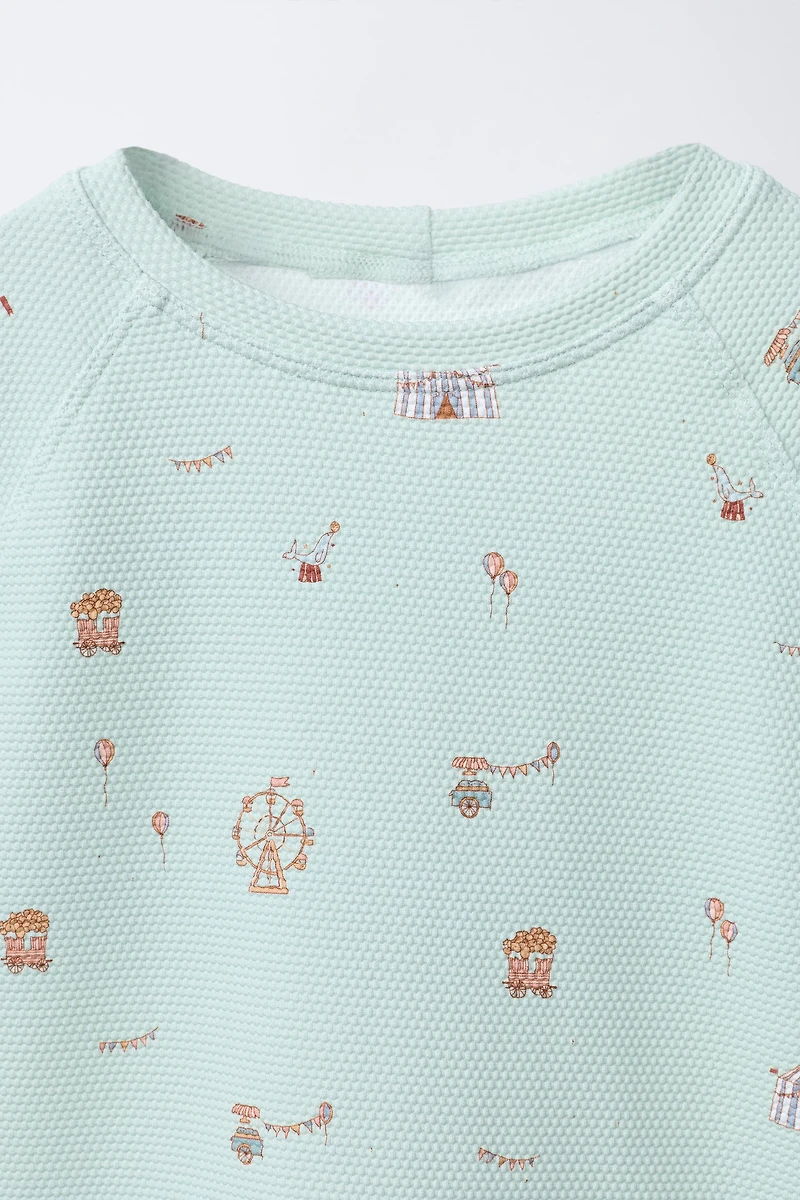 1-6 YEARS/ CIRCUS RASH GUARD