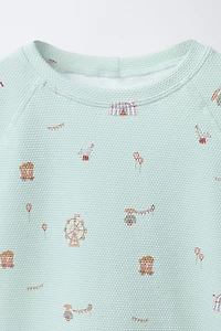 1-6 YEARS/ CIRCUS RASH GUARD