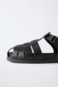 STRAPPY FISHERMAN SANDALS