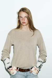 MITAINES IMPRIMÉES EN MAILLE