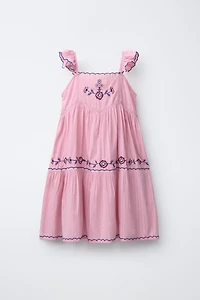 EMBROIDERED DRESS