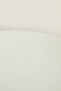 ROUGH-TEXTURE CERAMIC TRAY