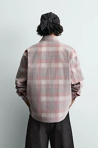 PLAID CORDUROY SHIRT