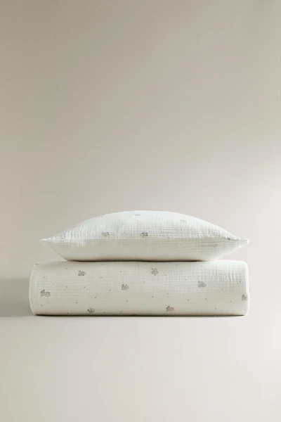 HOUSSE DE COUETTE ENFANT GAZE ÉLÉPHANT