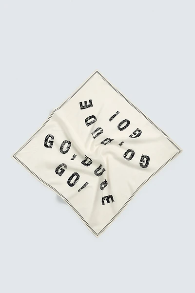 TEXT PRINT BANDANA