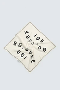 TEXT PRINT BANDANA