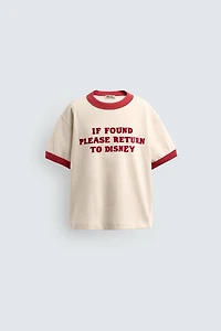 2-6 YEARS / HARRY LAMBERT FOR ZARA X DISNEY TEXT T-SHIRT