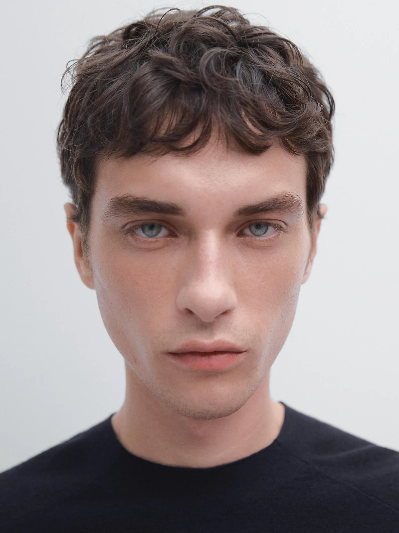 Pull à manches raglan en maille 100 % laine