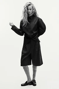 OVERSIZED POPLIN SHIRT