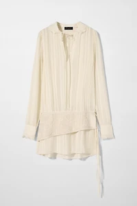 EMBROIDERED SASH DRESS KATE MOSS X ZARA