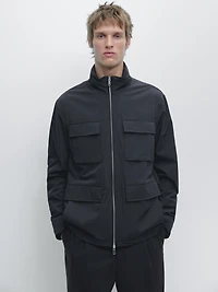 Stretch fabric jacket