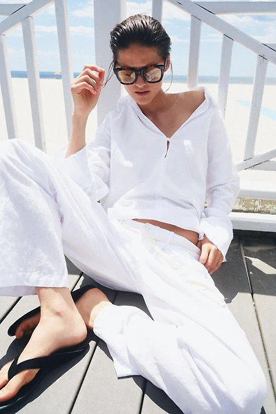 PANTALON AVEC LIN ZW COLLECTION