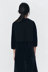 WOOL KNIT COLLAR SOSHIOTSUKI x ZARA