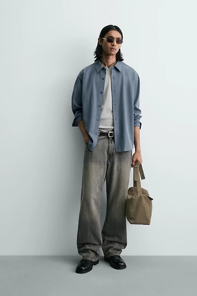 CHEMISE FLUIDE COUPE DÉCONTRACTÉE